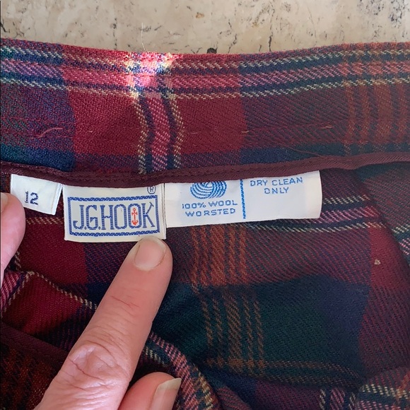 Vintage wool skirt - Picture 3 of 4